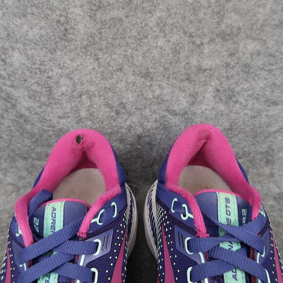Brooks Shoes Womens 7 Athletic Trainer Adrenaline GTS 22 Running Sneaker Purple - Picture 3 of 11